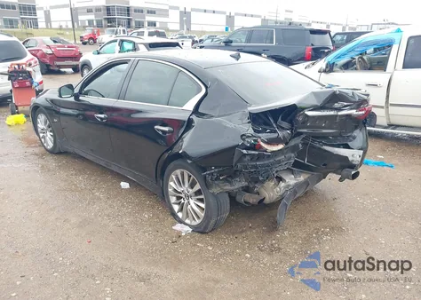 2019 Infiniti Q50 3.0T Luxe z USA, uszkodzony, nr VIN JN1EV7AP8KM515757